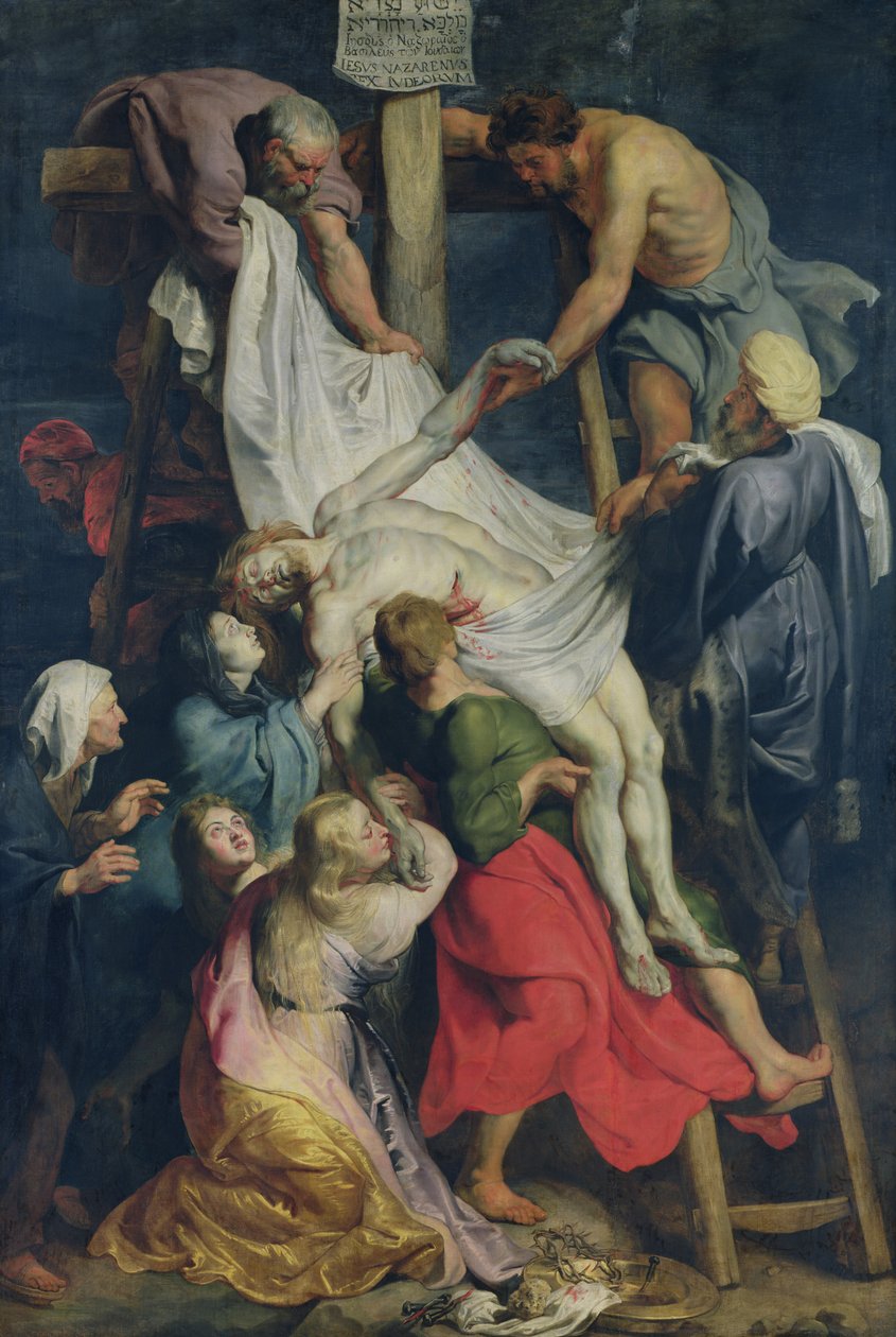 Sestup z kříže, 1617 od Peter Paul Rubens