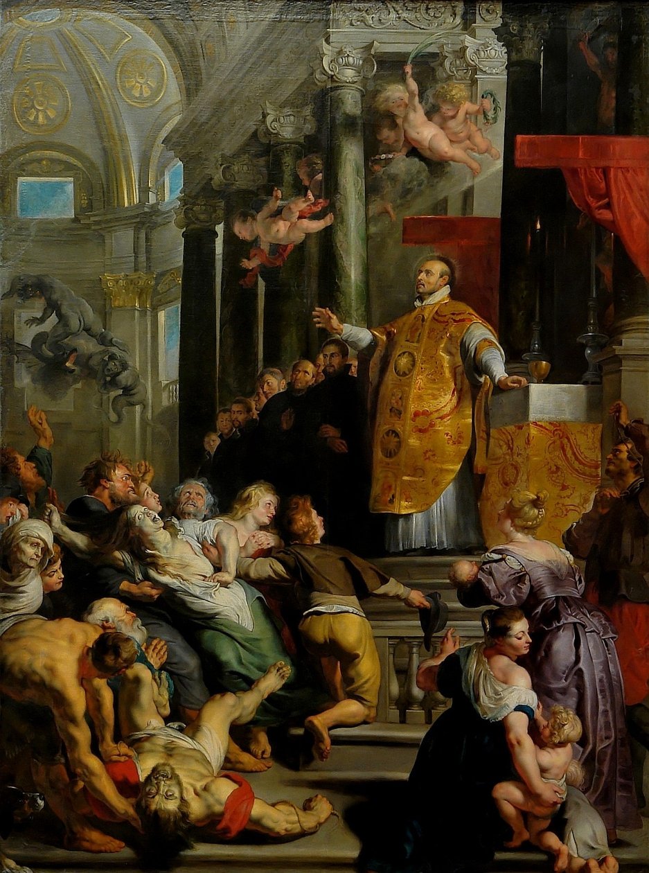Sláva svatého Ignáce z Loyoly od Peter Paul Rubens