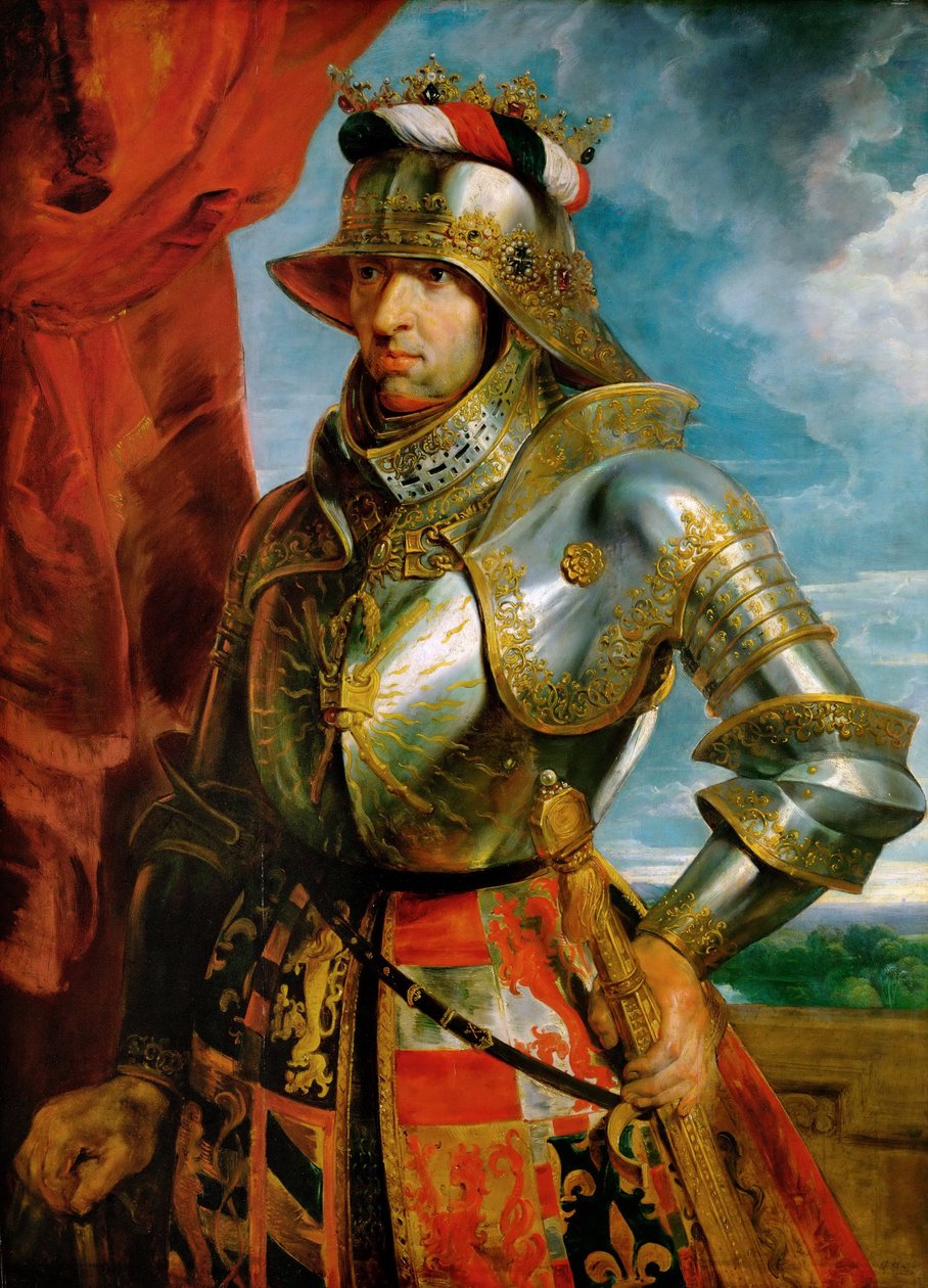 Císař Maxmilián I. od Peter Paul Rubens