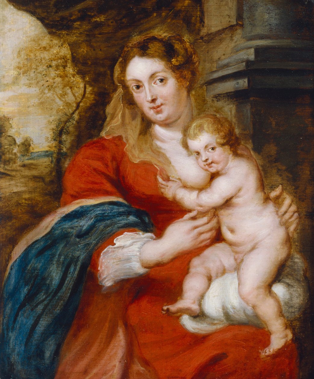 Madonna a dítě od Peter Paul Rubens