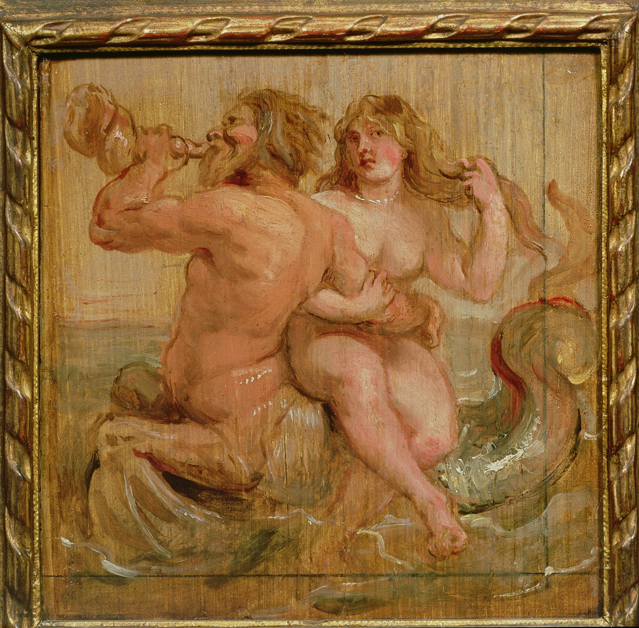 Nereid a Triton, 1636 od Peter Paul Rubens