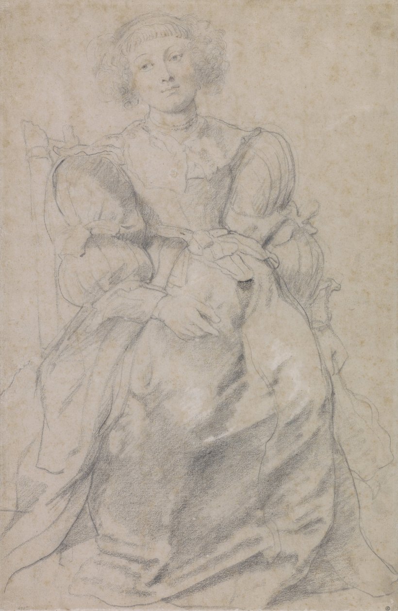 Portrét Hélène Fourment od Peter Paul Rubens