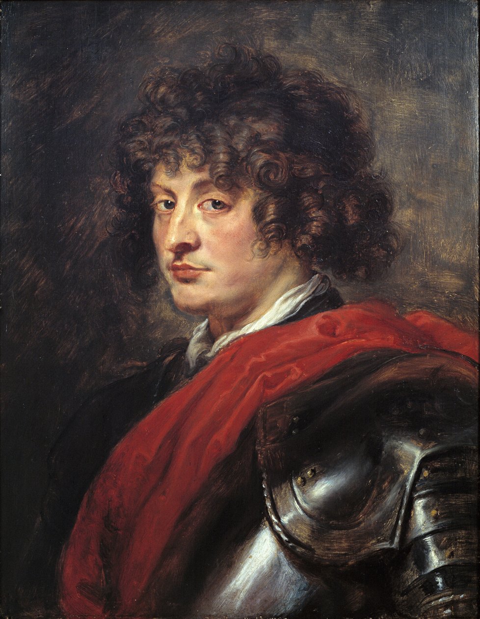 Portrét mladého muže v brnění, kolem roku 1620 od Peter Paul Rubens