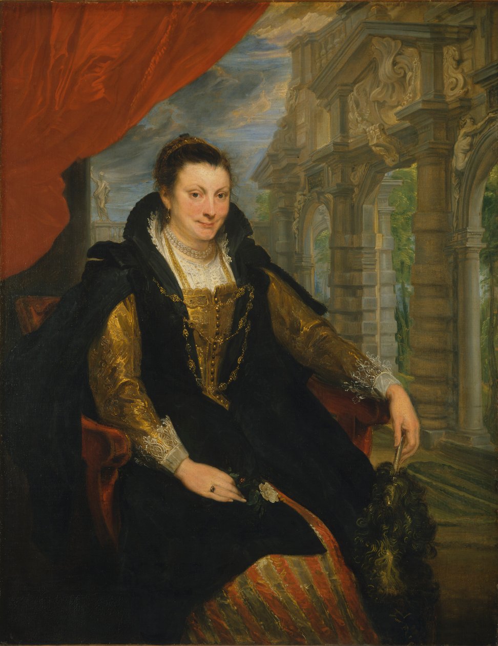 Portrét Isabelly Brandtové od Peter Paul Rubens
