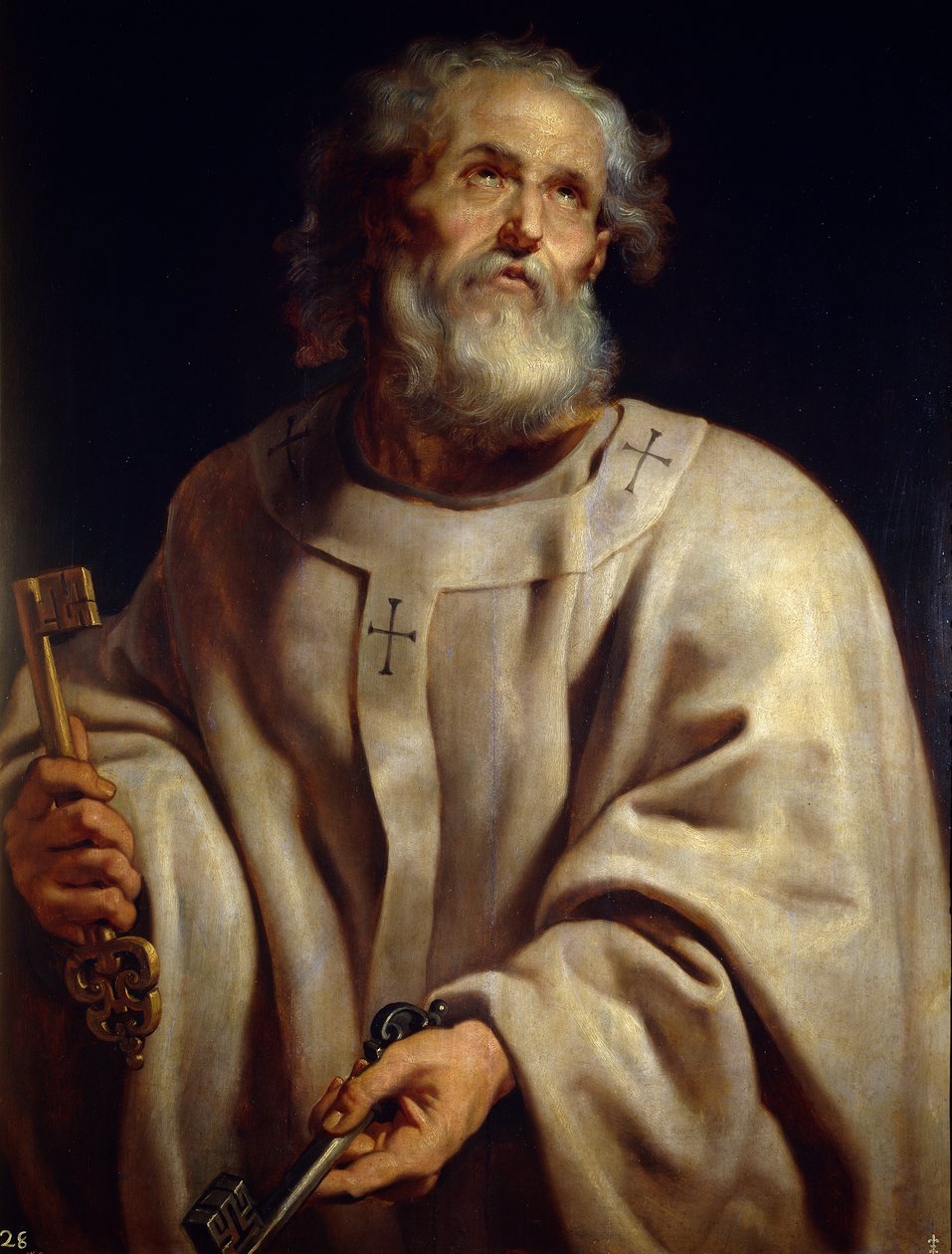 Svatý Petr jako papež od Peter Paul Rubens