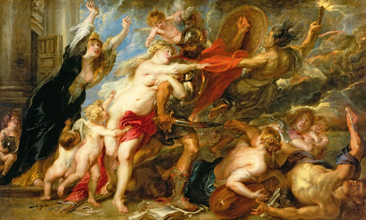 Následek války, 1637-38 od Peter Paul Rubens