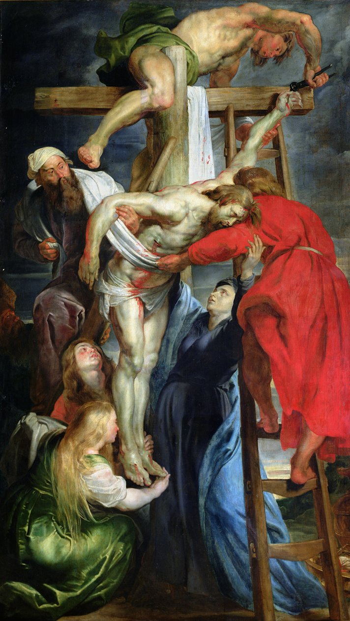 Sestup z kříže, kolem 1614-15 od Peter Paul Rubens
