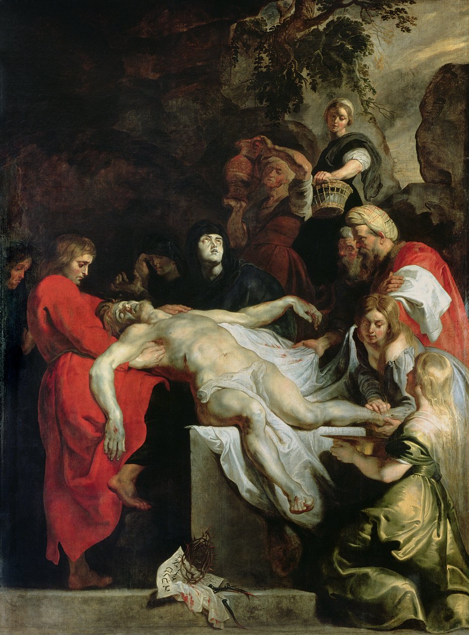 Pohřeb od Peter Paul Rubens