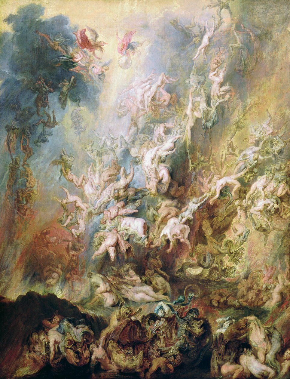 Pád zatracených od Peter Paul Rubens