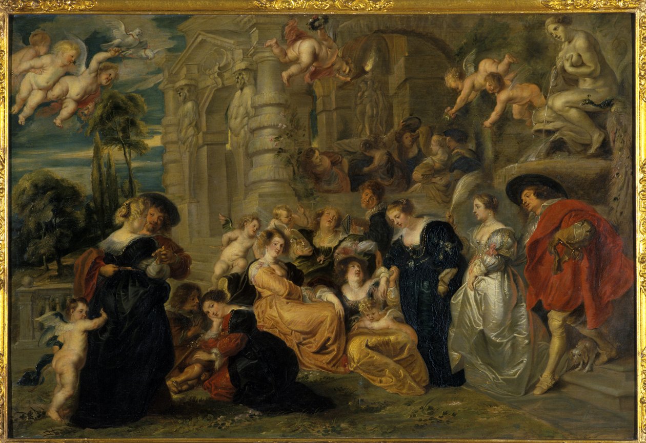 Zahrada lásky od Peter Paul Rubens