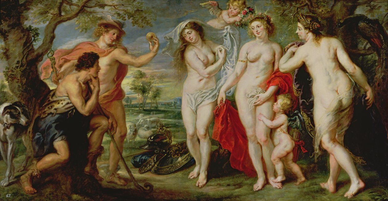 Pařížský soud, 1639 od Peter Paul Rubens