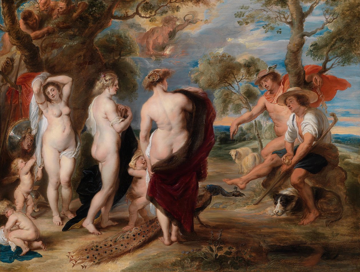 Rozsudek v Paříži od Peter Paul Rubens