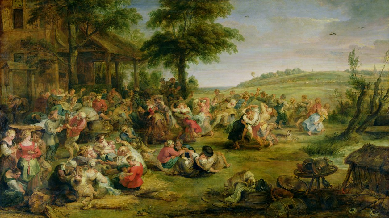 Kermesse, kolem 1635-38 od Peter Paul Rubens