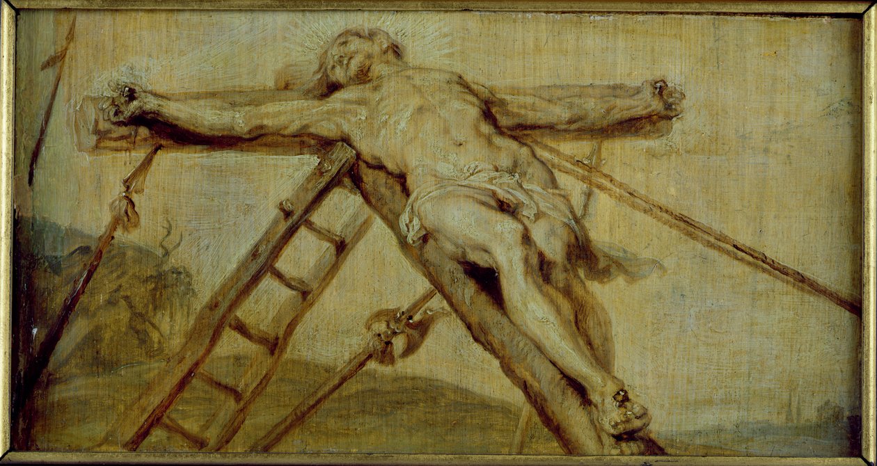 Vynášení kříže (panel) od Peter Paul Rubens