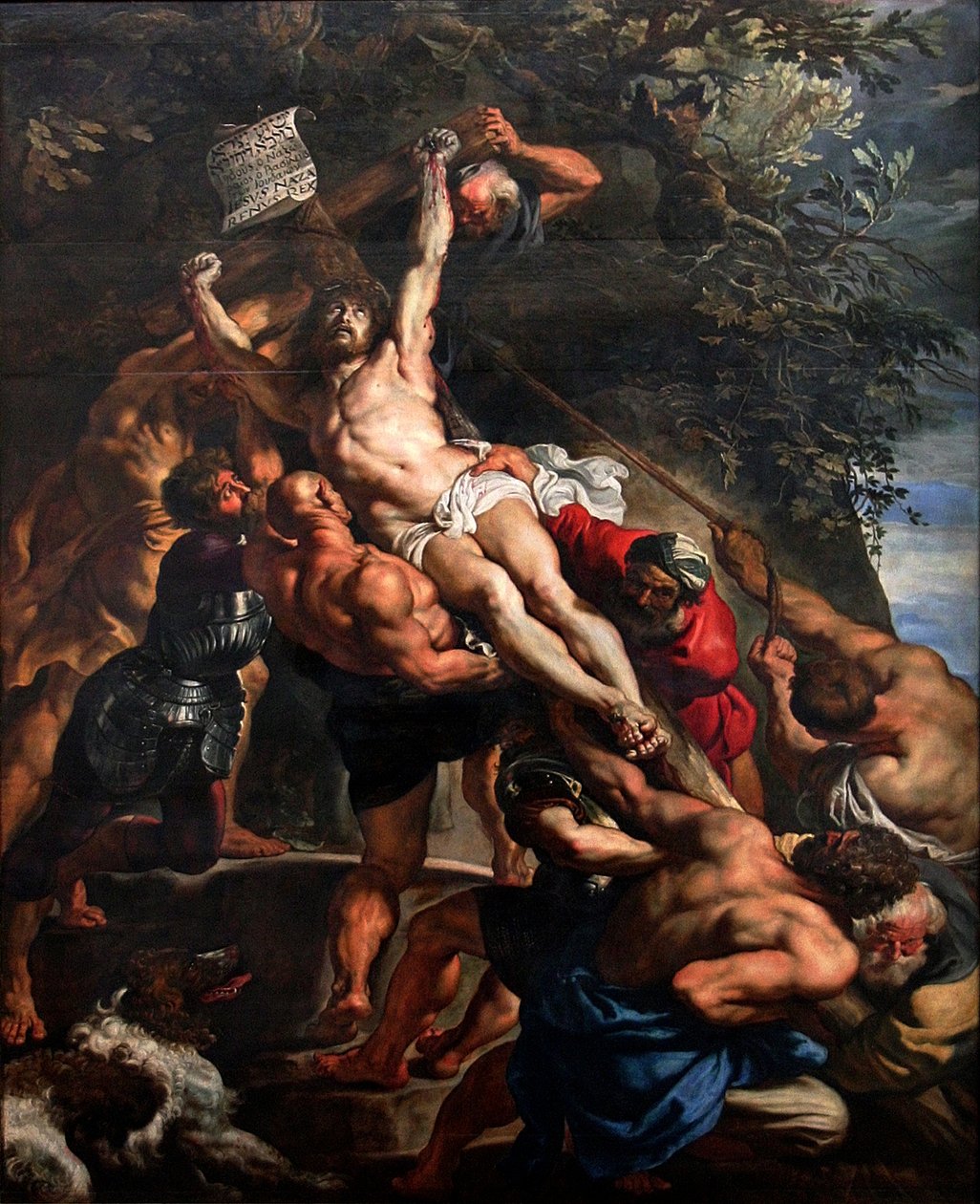 Zvednutí kříže od Peter Paul Rubens