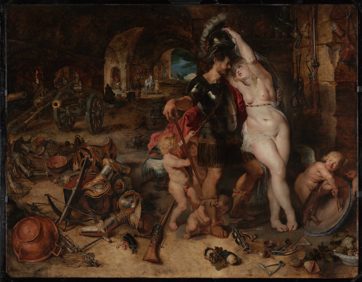 Návrat z války: Mars odzbrojen Venuší od Peter Paul Rubens