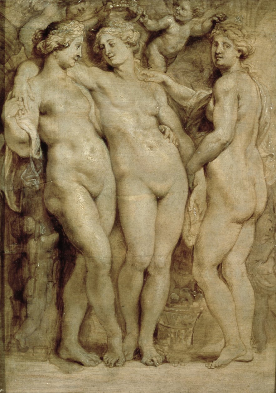 Tři Grácie od Peter Paul Rubens