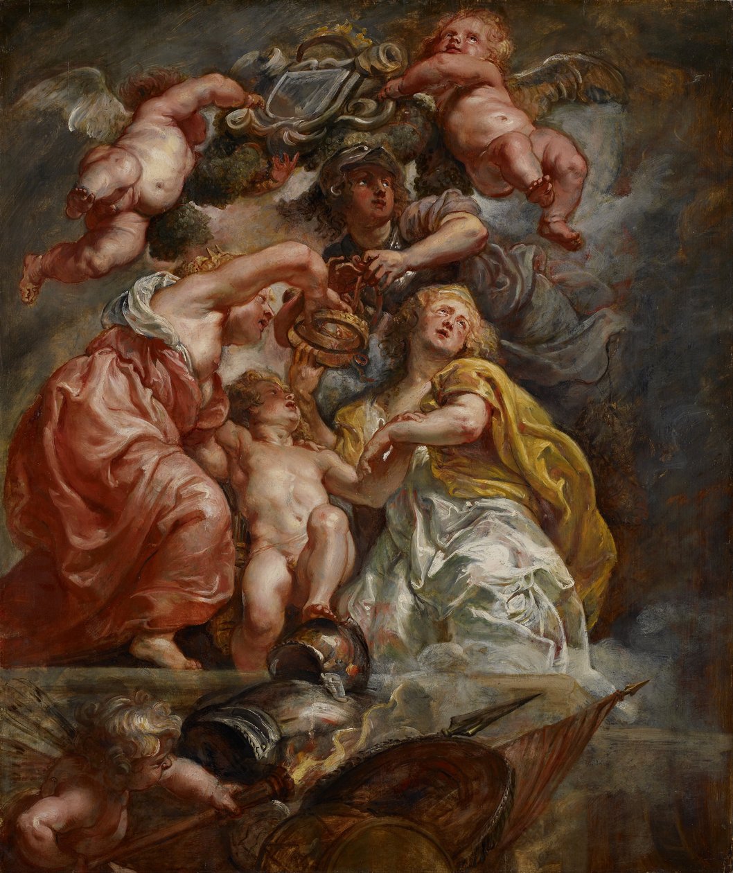 The Union of England and Scotland (Charles I as the Prince of Wales) od Peter Paul Rubens