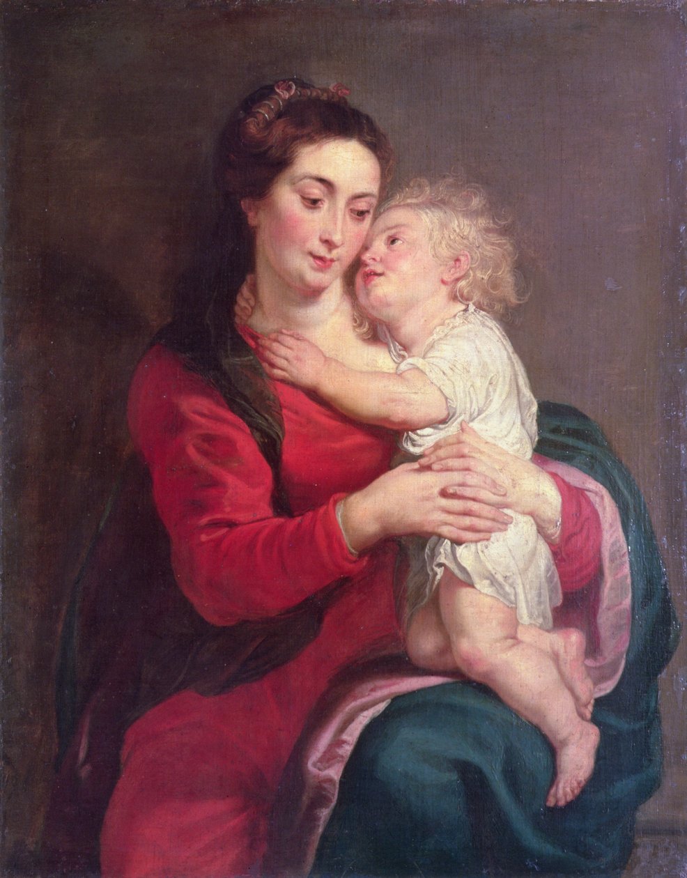 Panna s dítětem od Peter Paul Rubens