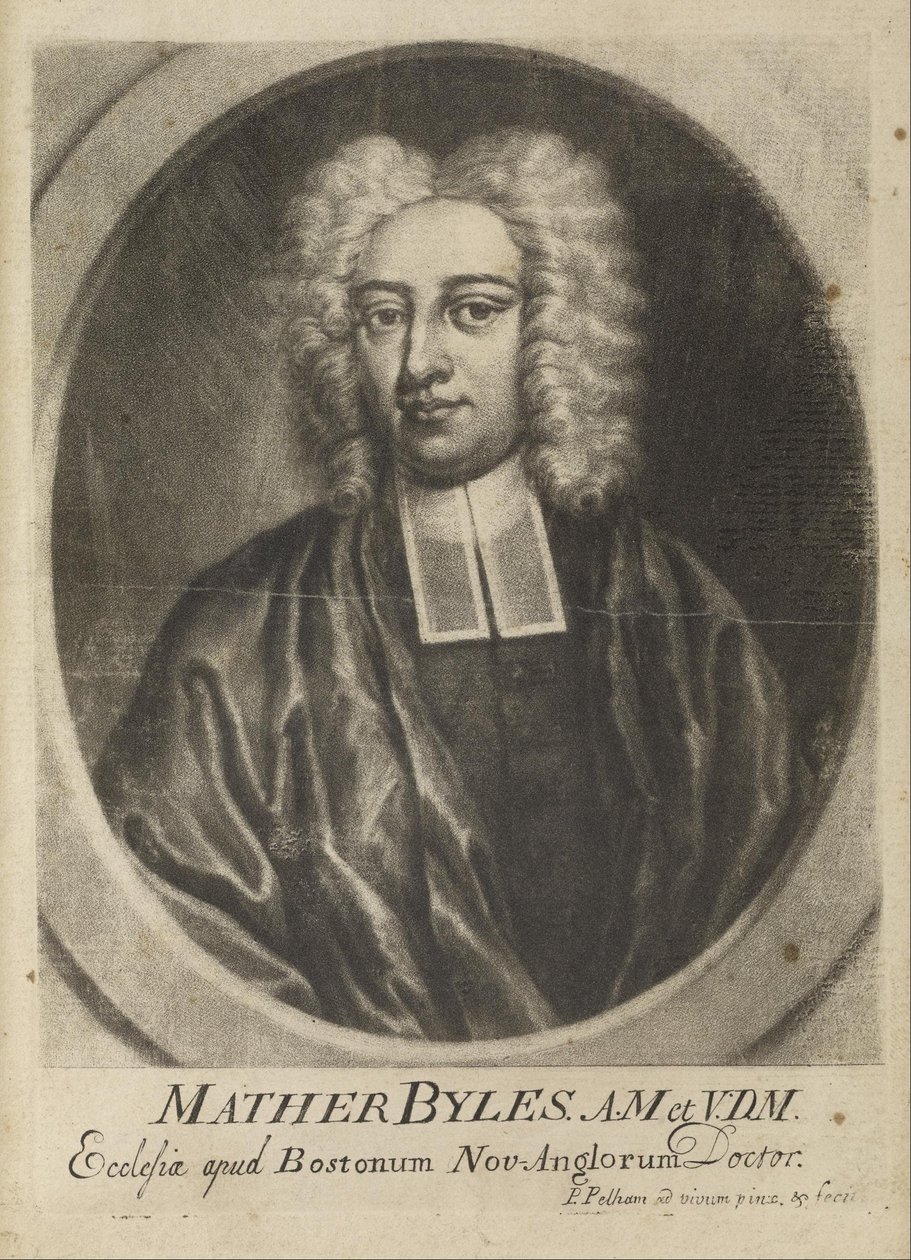 Mather Byles od Peter Pelham