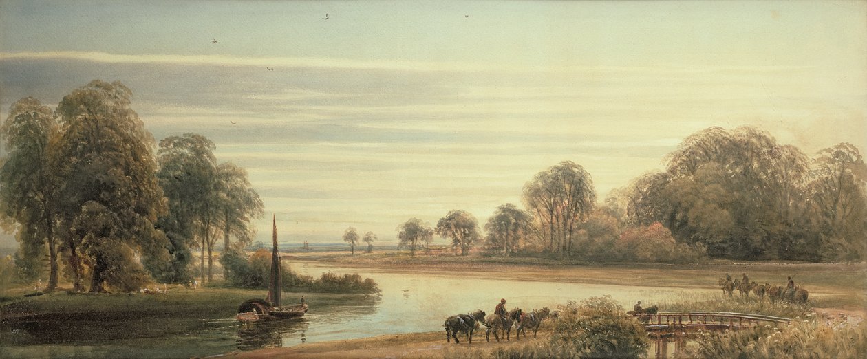 Walton on Thames od Peter de Wint