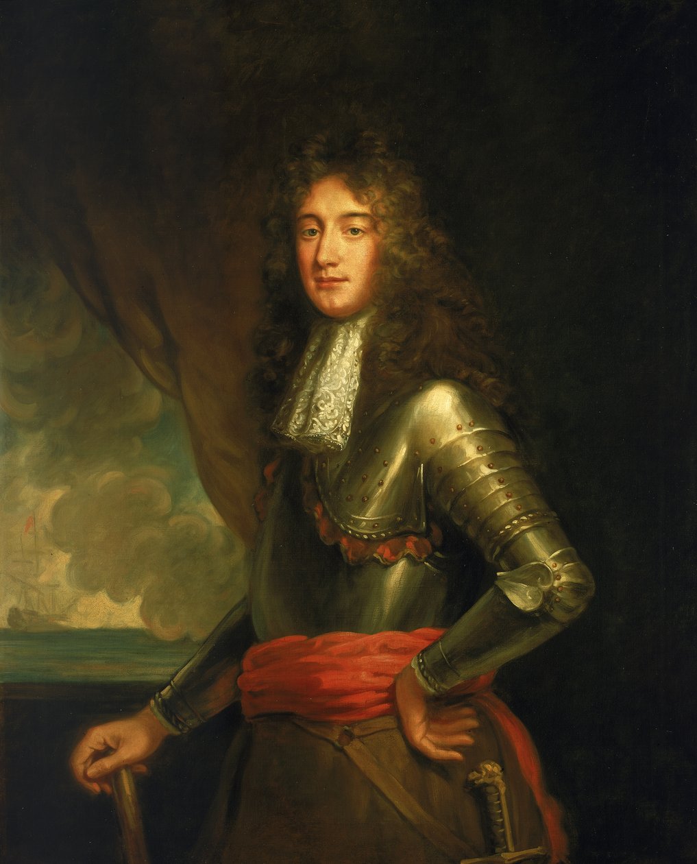 Admirál Matthew Aylmer od Peter (after) Lely