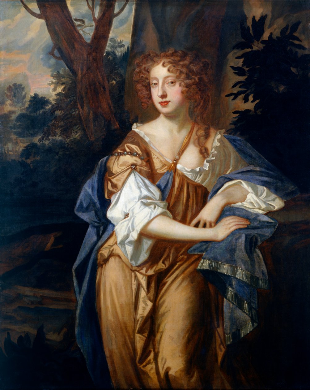 Susan Armine (öljy kankaalle) od Peter (after) Lely
