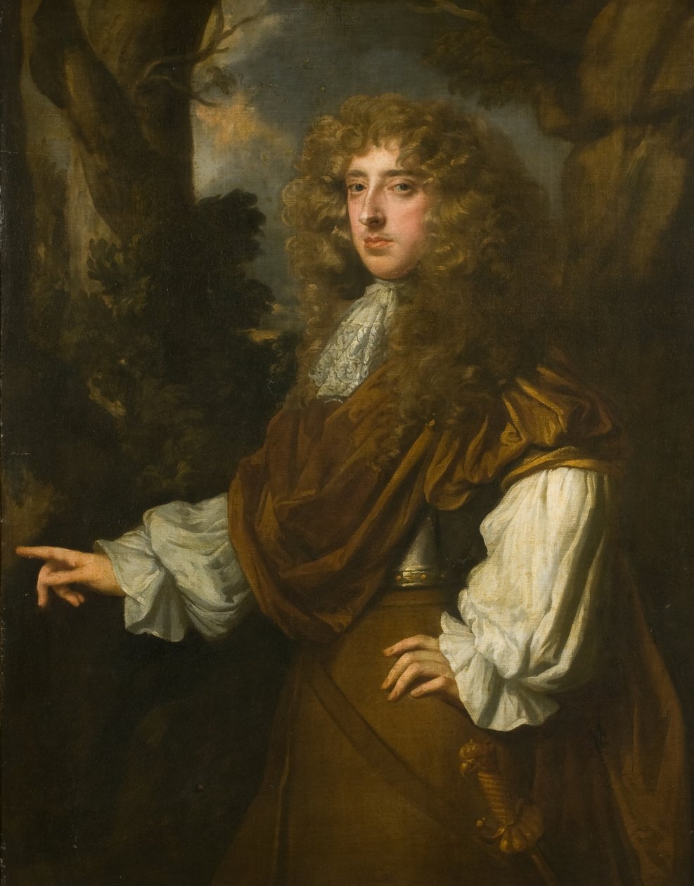 Portrét gentlemana od Peter (studio of) Lely