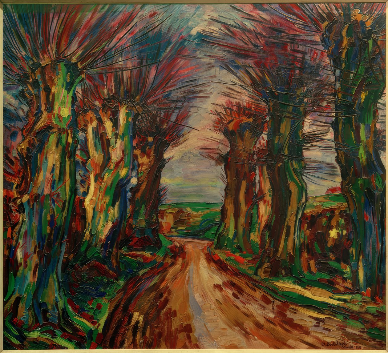 Weidenallee od Peter August Böckstiegel