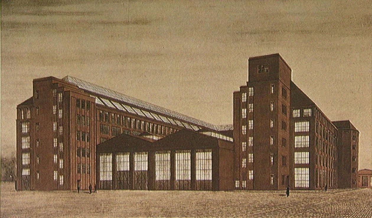 AEG High Tension Factory, Berlín od Peter Behrens