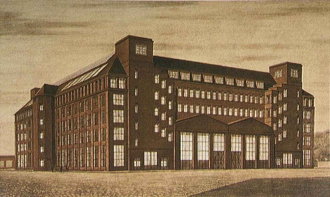 AEG High Tension Factory, Berlín od Peter Behrens