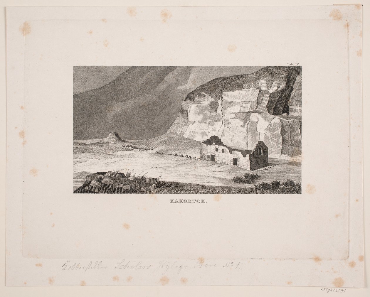 Kakortok, Grónsko od Peter Christian Schøler