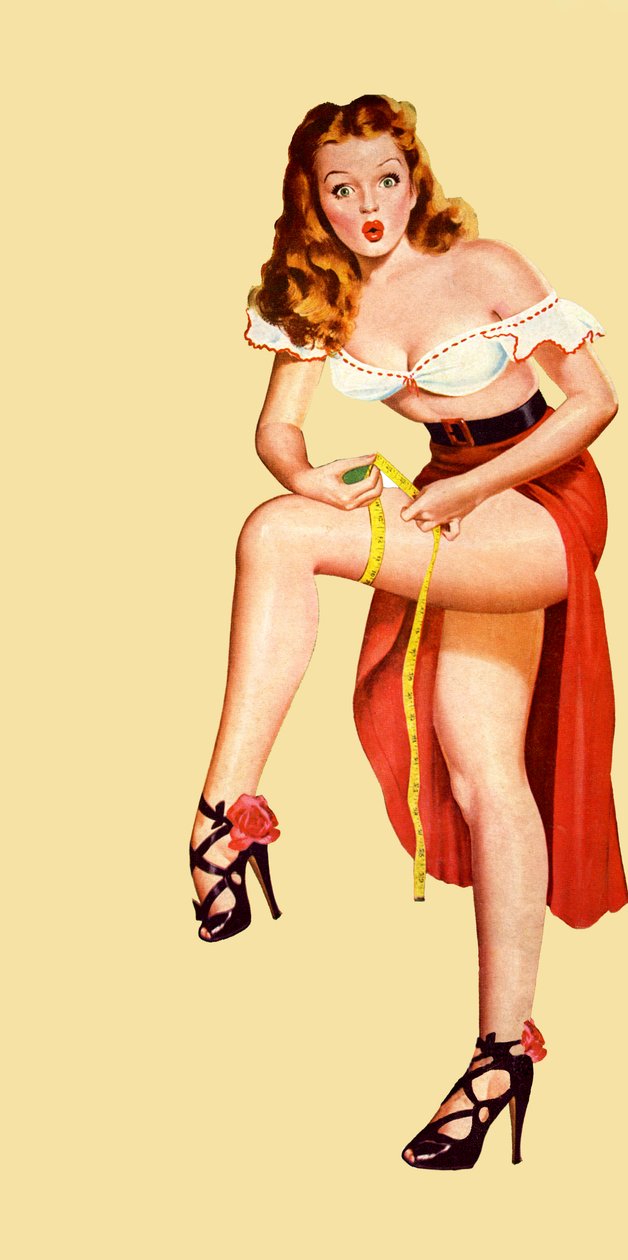 Pin-up, obálka časopisu Wink od Peter Driben