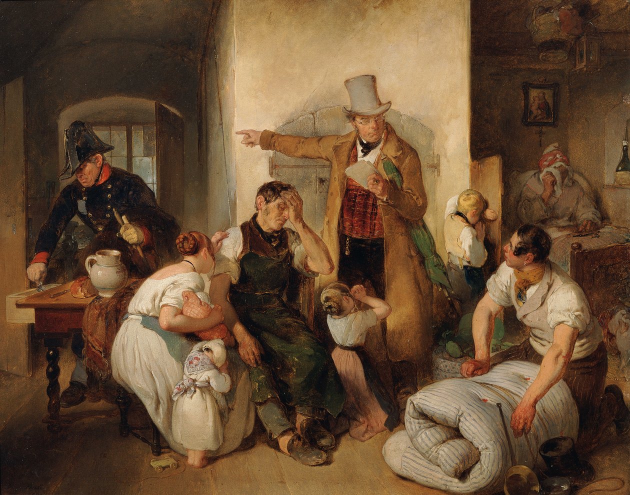 Exekuce, 1840. od Peter Fendi