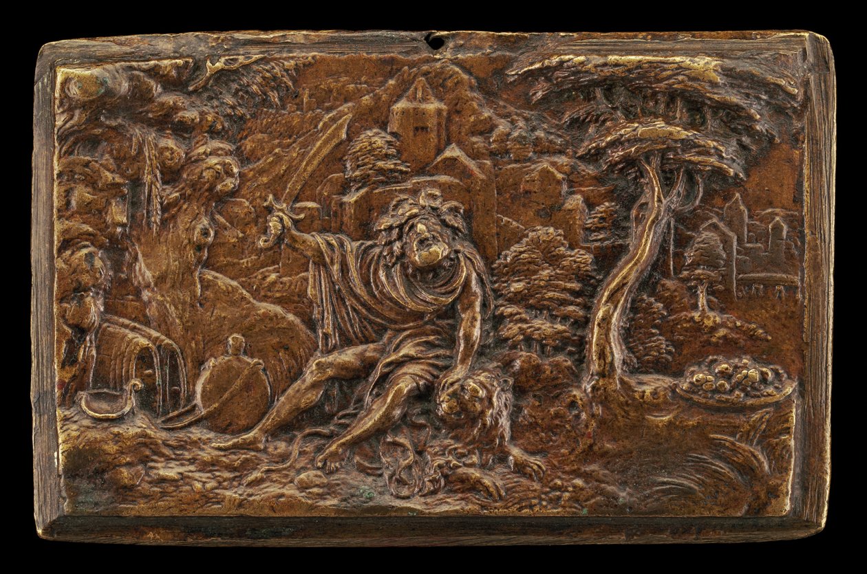 Alegorie hněvu, c. 1535. od Peter Flötner