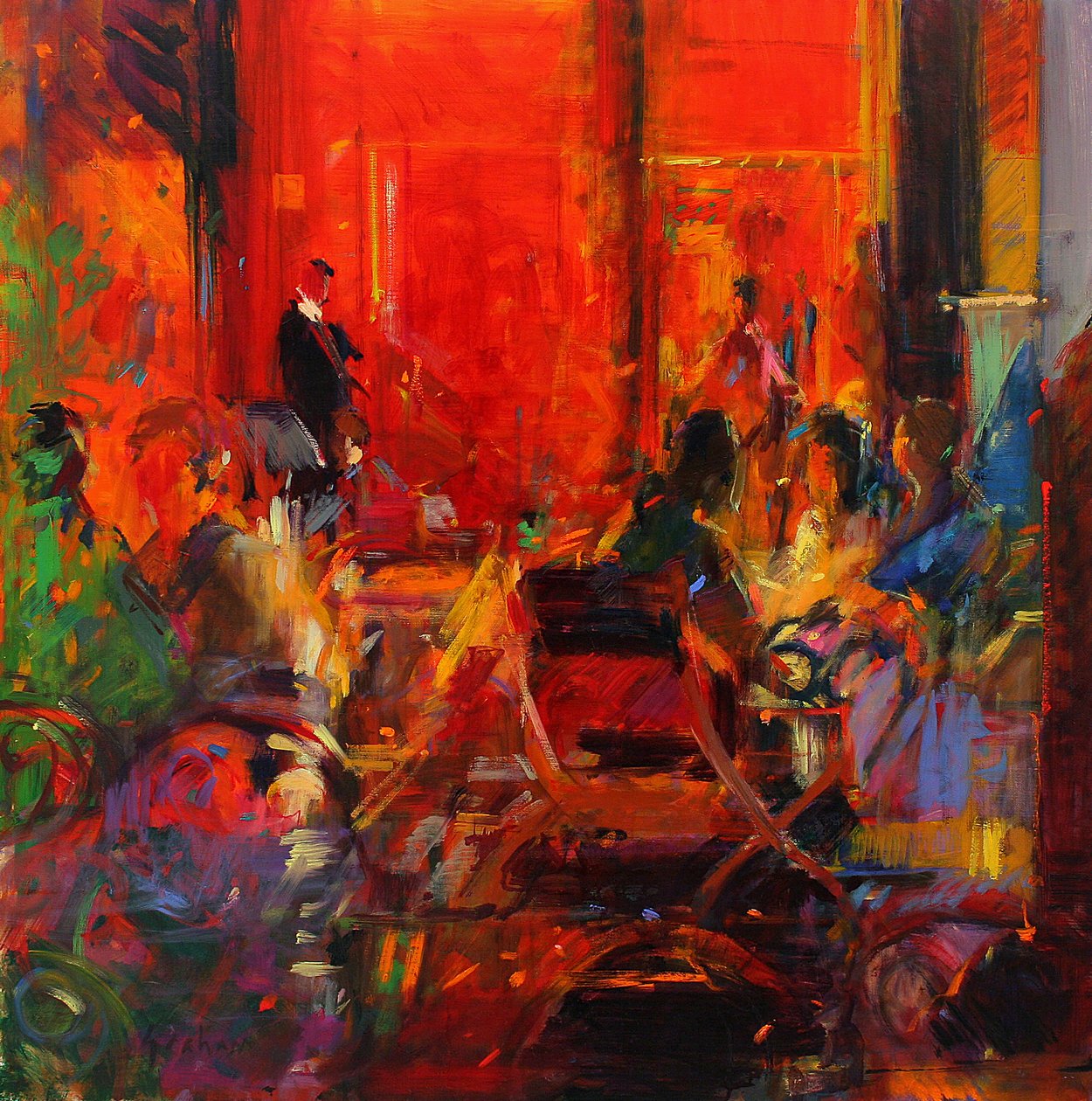 Grand Cafe, Ceret od Peter Graham (Contemporary)
