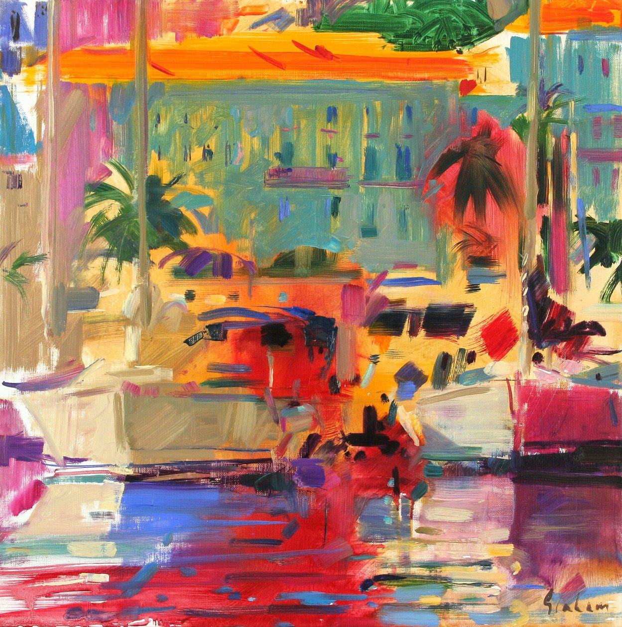 Harbour Light, 2012 od Peter Graham (Contemporary)