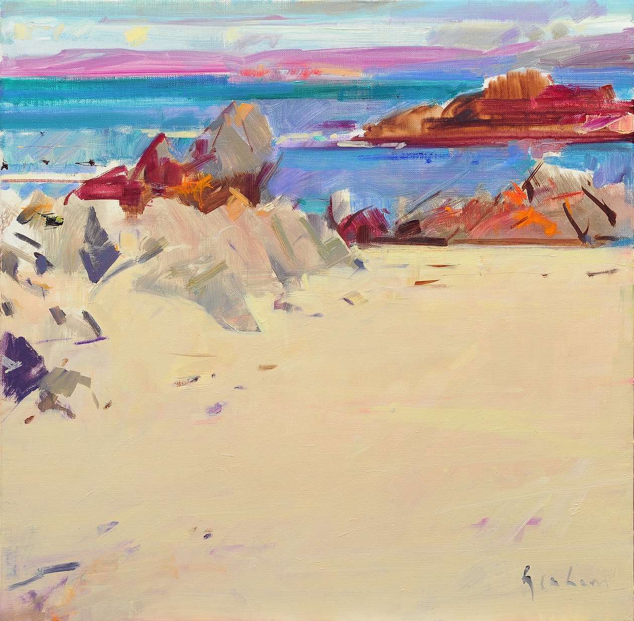 Ostrov Iona od Peter Graham (Contemporary)