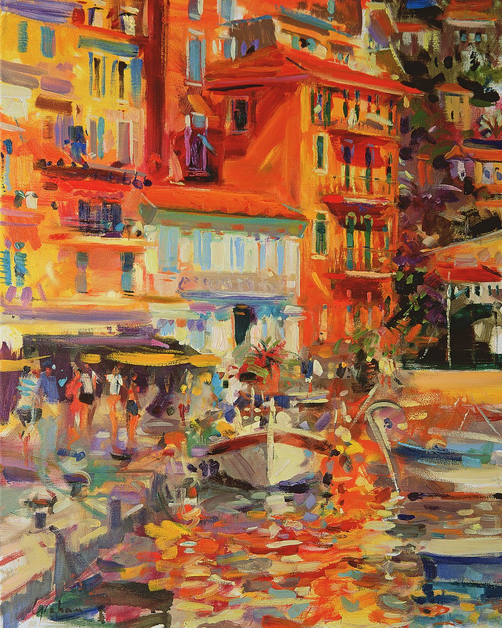 Úvahy, Villefranche, 2002 od Peter Graham (Contemporary)