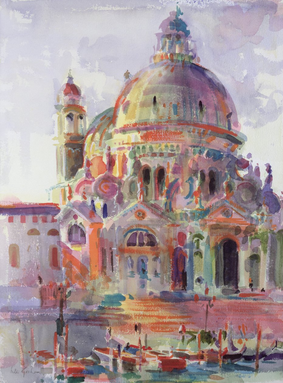 Sanctuary, 2002 (wc na papíře) od Peter Graham (Contemporary)