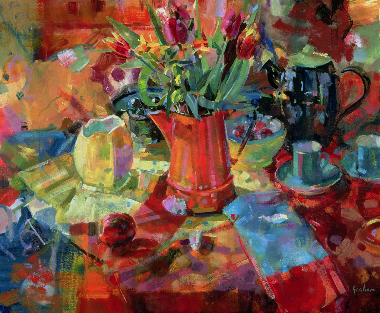 Kytice Sienna od Peter Graham (Contemporary)