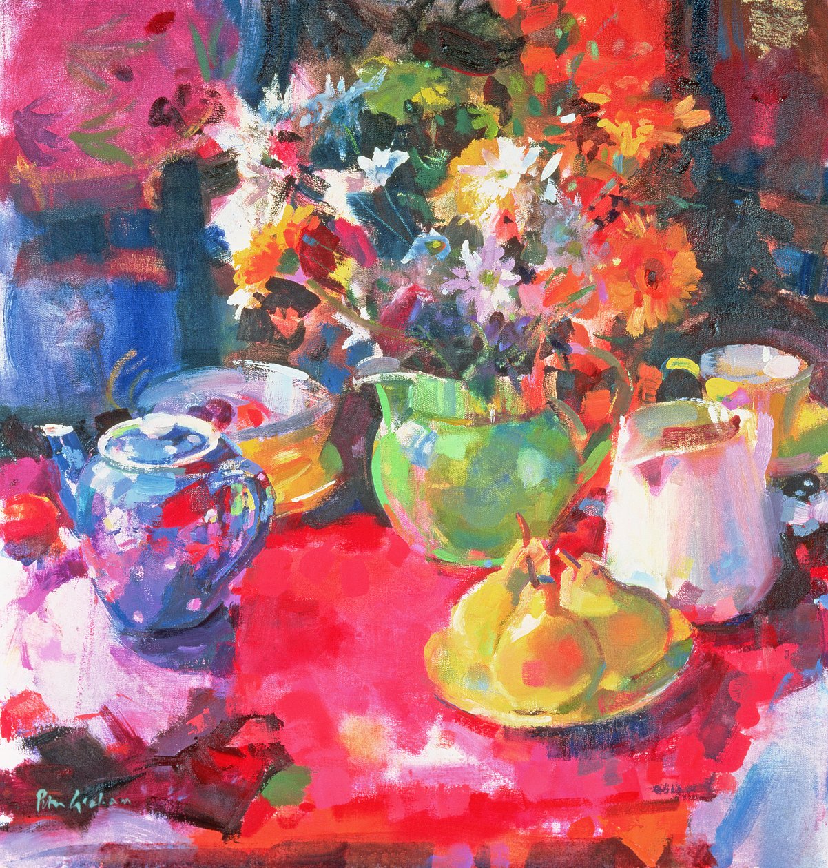 Tři hrušky od Peter Graham (Contemporary)