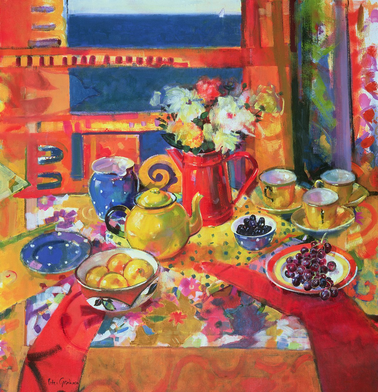 Okno do Cannes od Peter Graham (Contemporary)