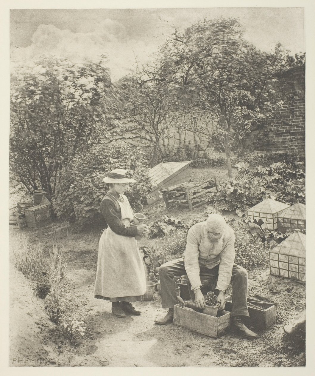 Konec zahrady (Suffolk) od Peter Henry Emerson