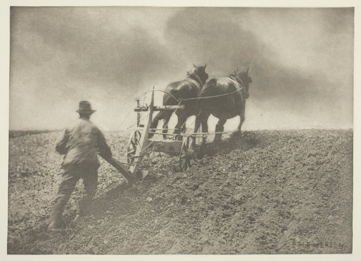 Tuhý tah, (Suffolk) od Peter Henry Emerson