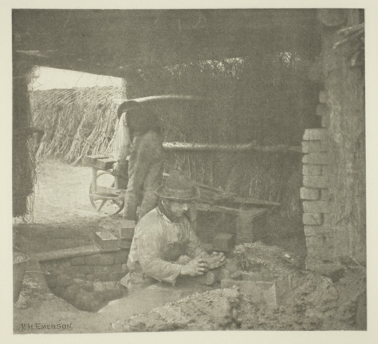 Výroba cihel (Norfolk) od Peter Henry Emerson