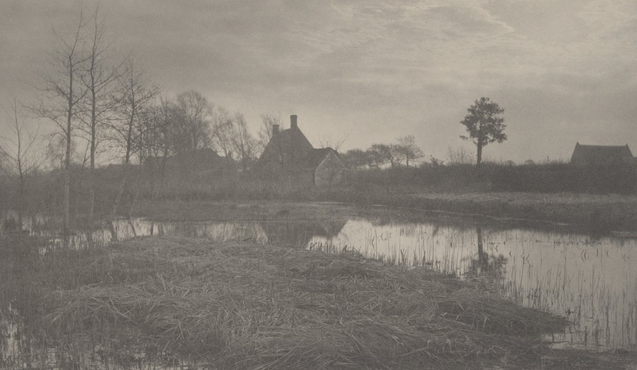 Večer,1886 (foto) od Peter Henry Emerson