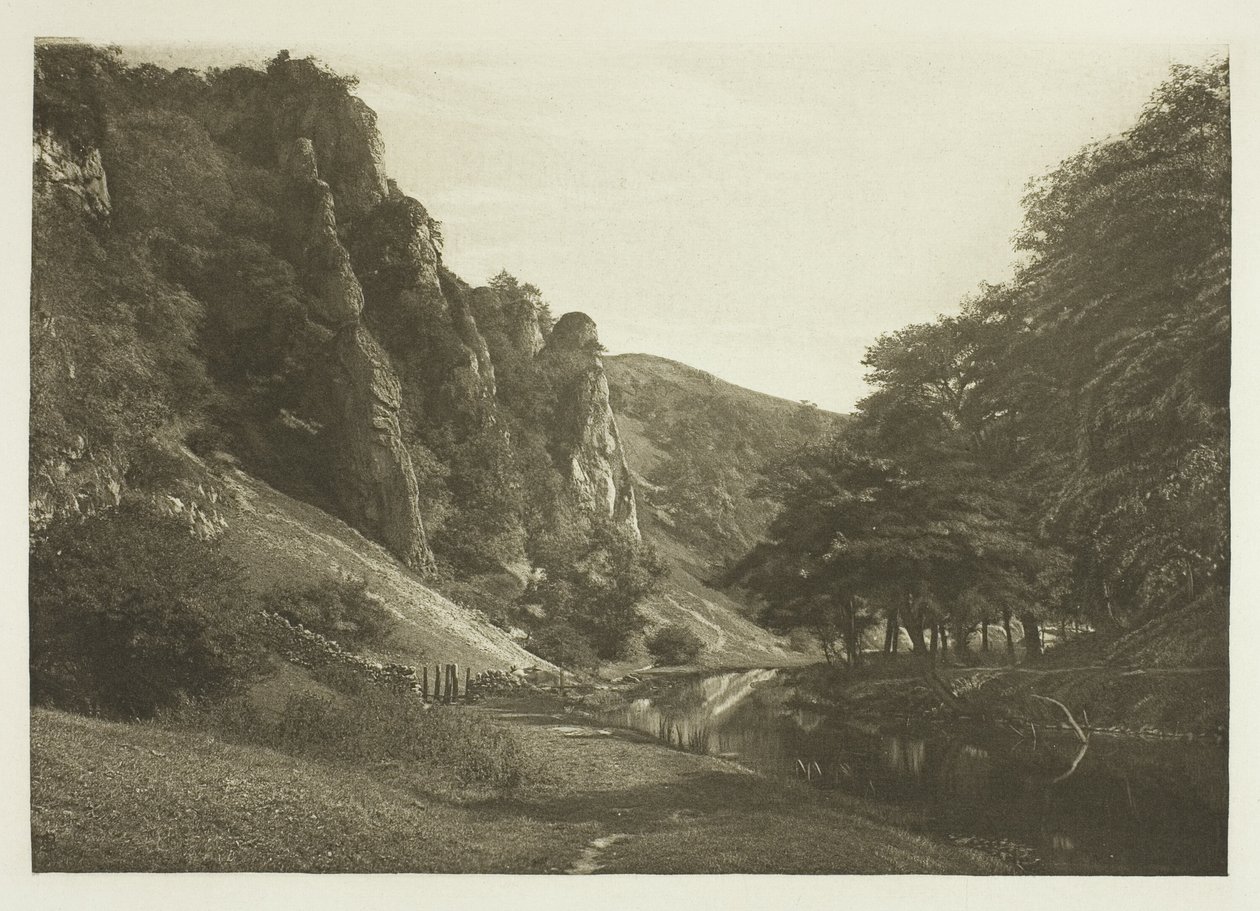 V Dove Dale od Peter Henry Emerson