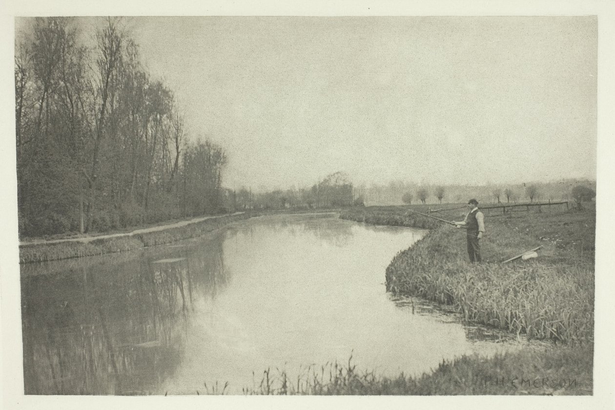 The October Hole, poblíž Hoddesdonu od Peter Henry Emerson