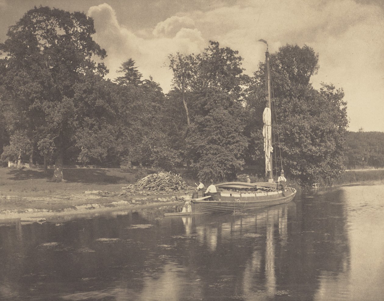 Řeka Bure v Coltishallu od Peter Henry Emerson